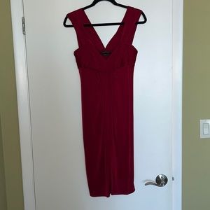 BcbgMaxazaria Cranberry Cocktail dress, size small.